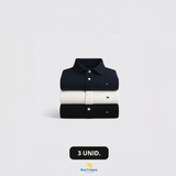 Kit 3 Polo Tommy