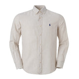 Camisa Ralph Lauren Social Regular Fit Linho