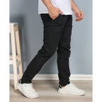 ULTIMA OPORTUNIDADE Calça Reta Masculina em Sarja 3 Unidades