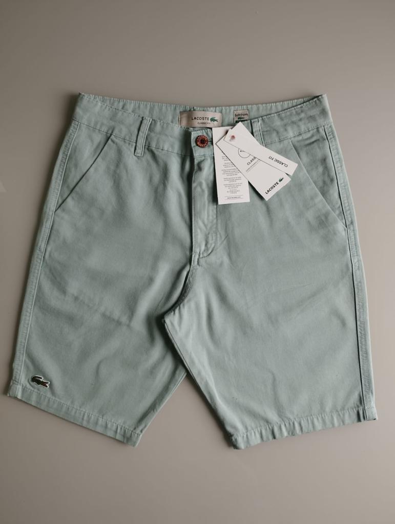 Bermuda Masculina Classic Fit Lacoste - Verde Claro