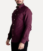 Camisa Social Ralph Lauren - Marsala