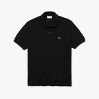 Camisa Gola Polo Lacoste Regular Fit Preta