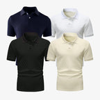 [Kit com 4] Camisas Polo Texturizadas!