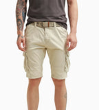 Kit 4 Bermudas Cargo Masculina Casual - [Cores Mistas]