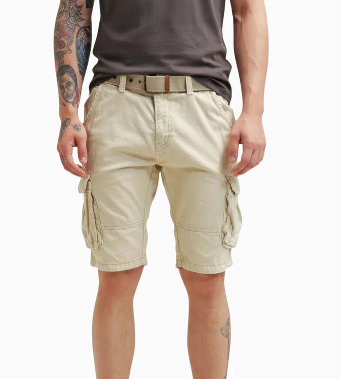 Kit 4 Bermudas Cargo Masculina Casual - [Cores Mistas]
