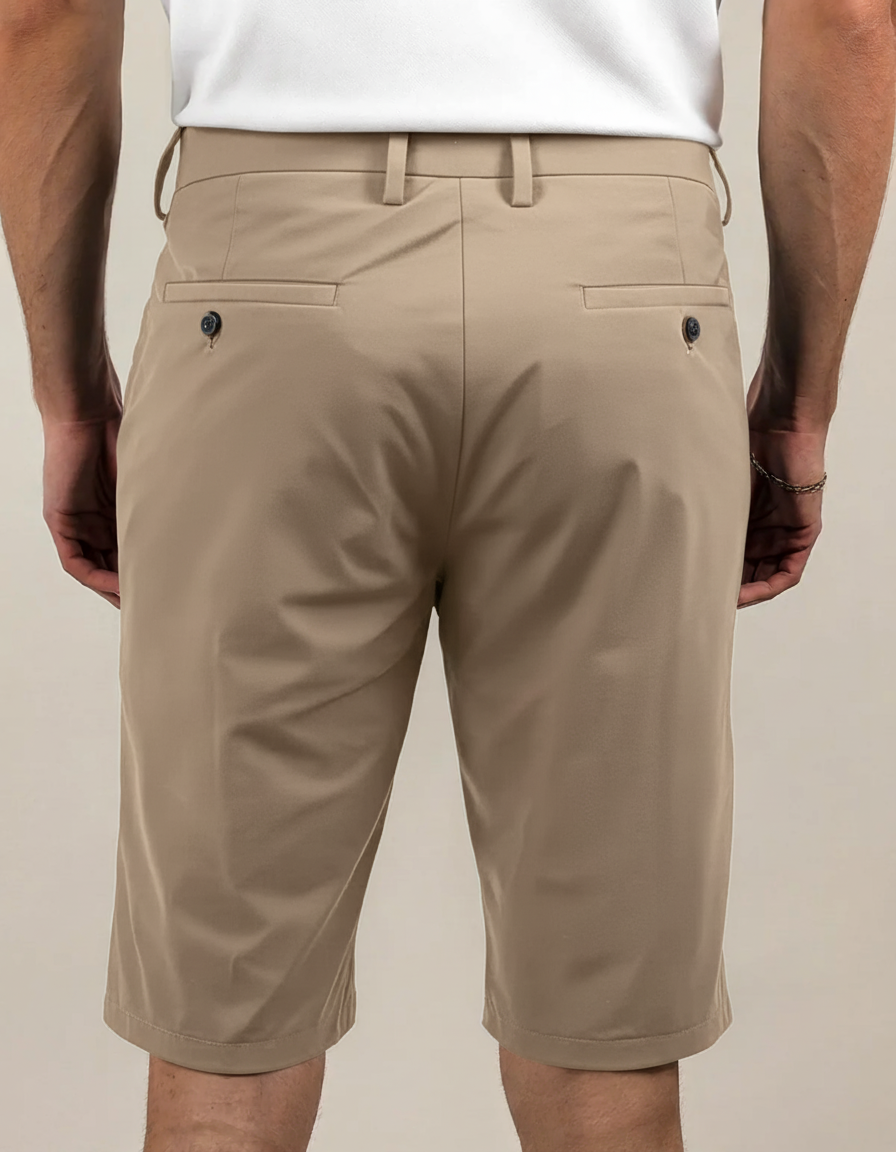 Bermuda Masculina Sarja Premium - Kit 4 Unidades